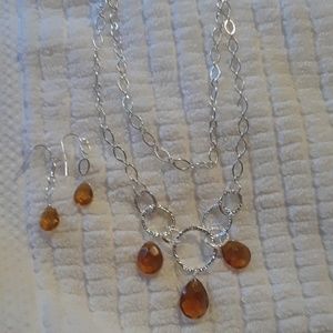 Necklace Set with matching earrings